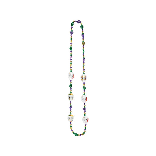 Mardi Gras Mime Beads