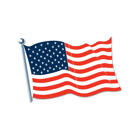 American Flag Cutout