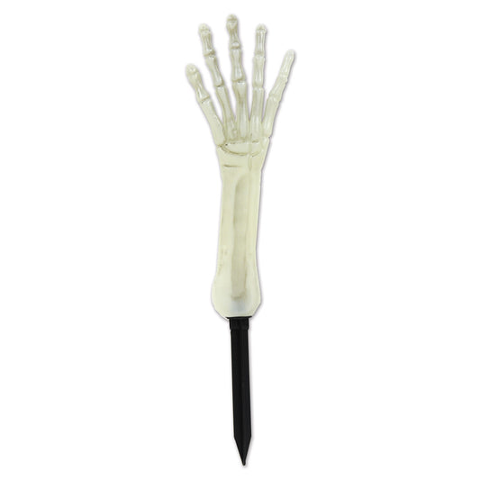 Nite-Glo Skeleton Hand Yard Stake