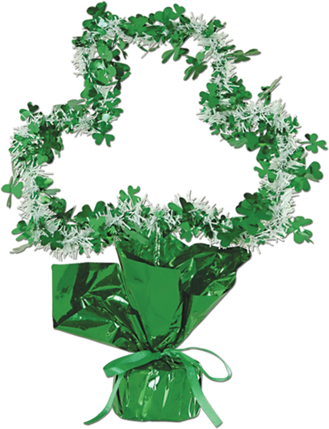 Shamrock Gleamin' Shape Centrepiece