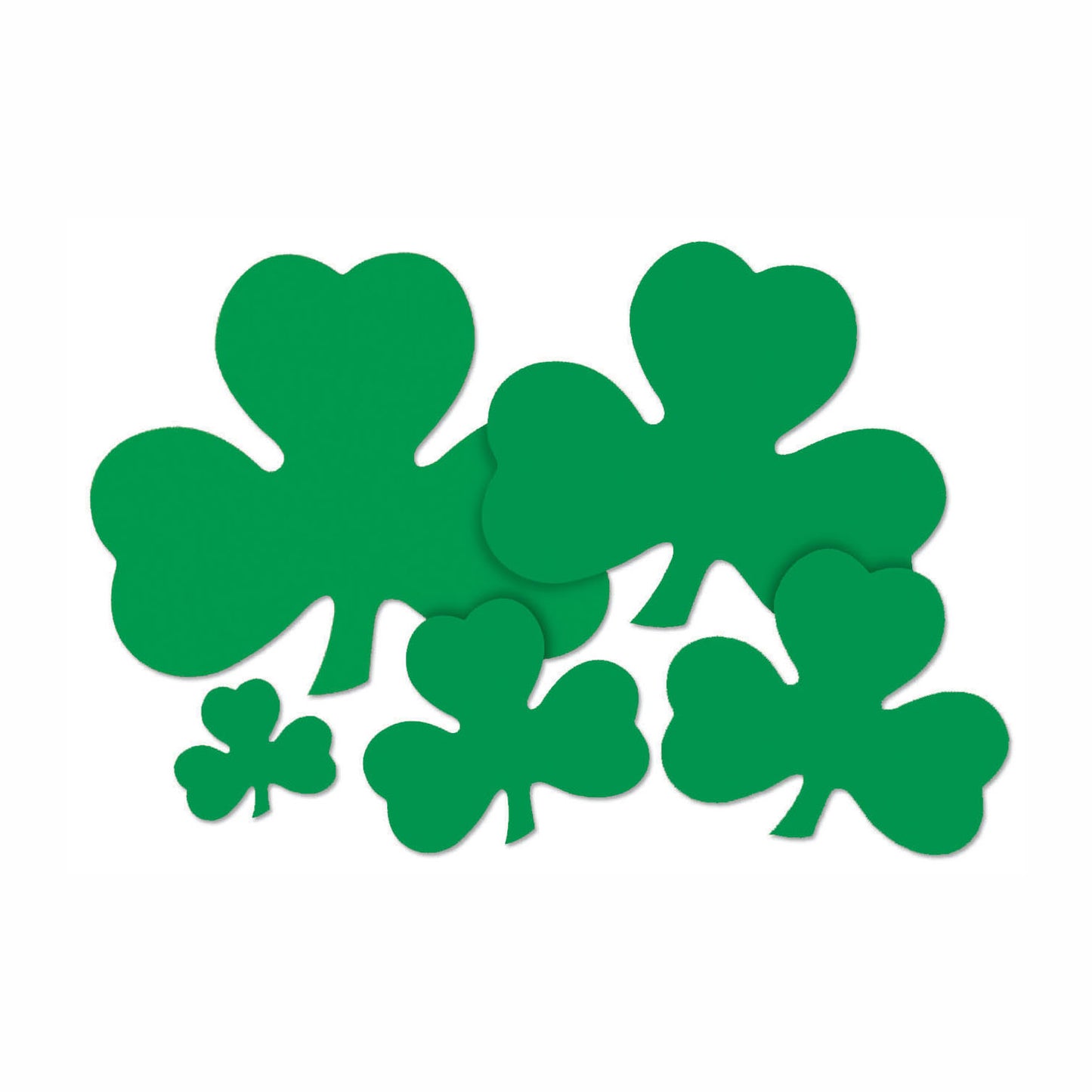 Printed Shamrock Cutout