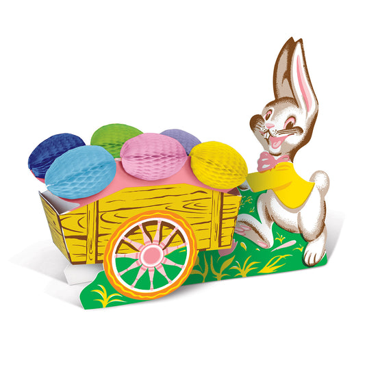 Vintage Easter Bunny with Cart