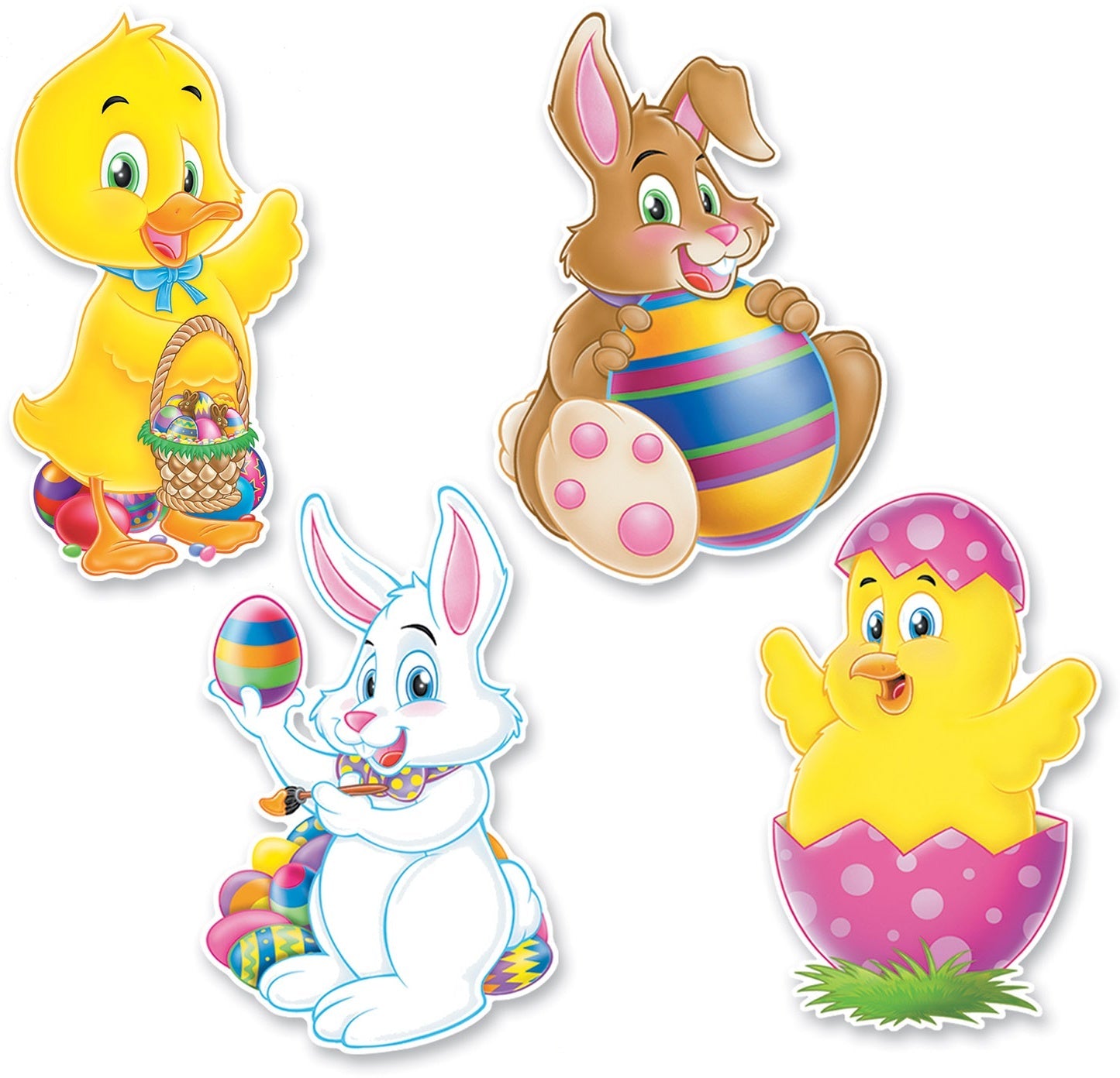 2-sided Easter Cutouts