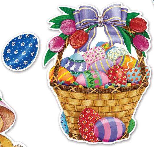 Easter Basket and Friends Cutouts