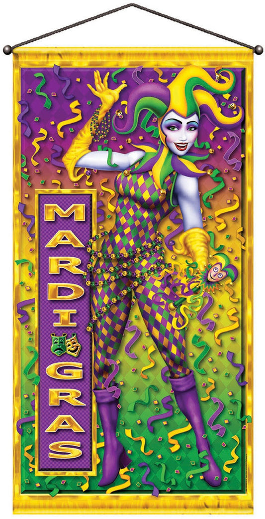 Mardi Gras Door/Wall Panel