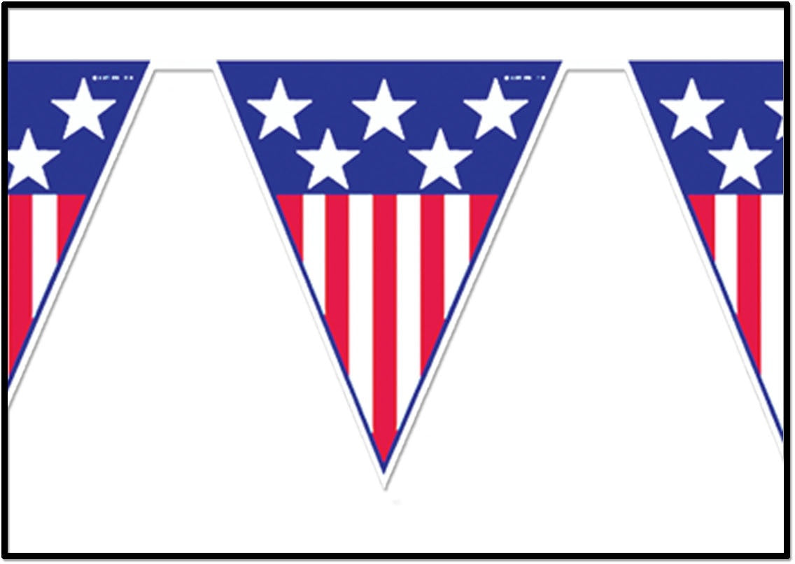 Spirit Of America Pennant Banner