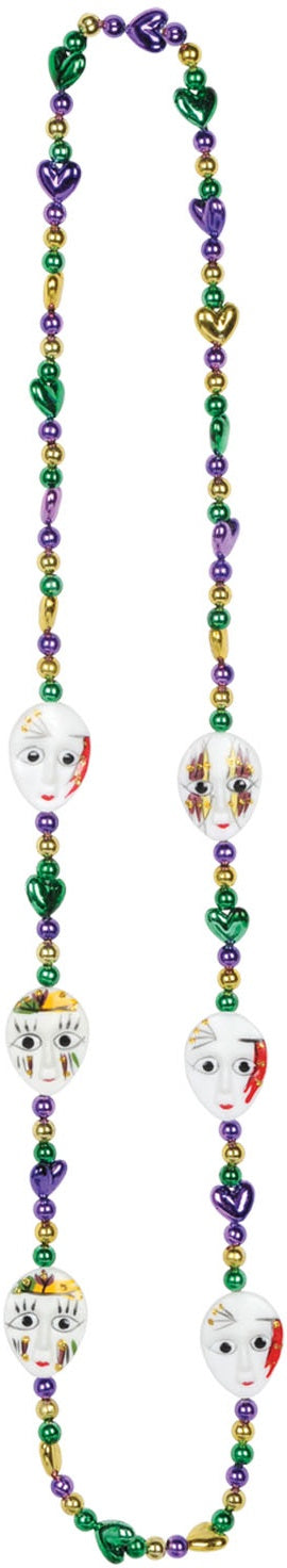 Mardi Gras Mime Beads