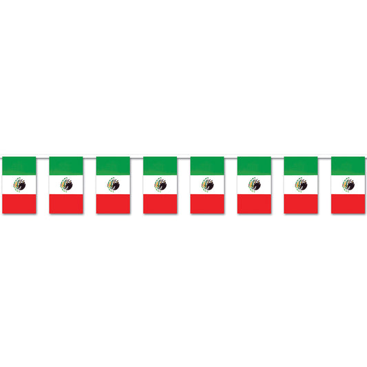 Outdoor Mexican Flag Banner