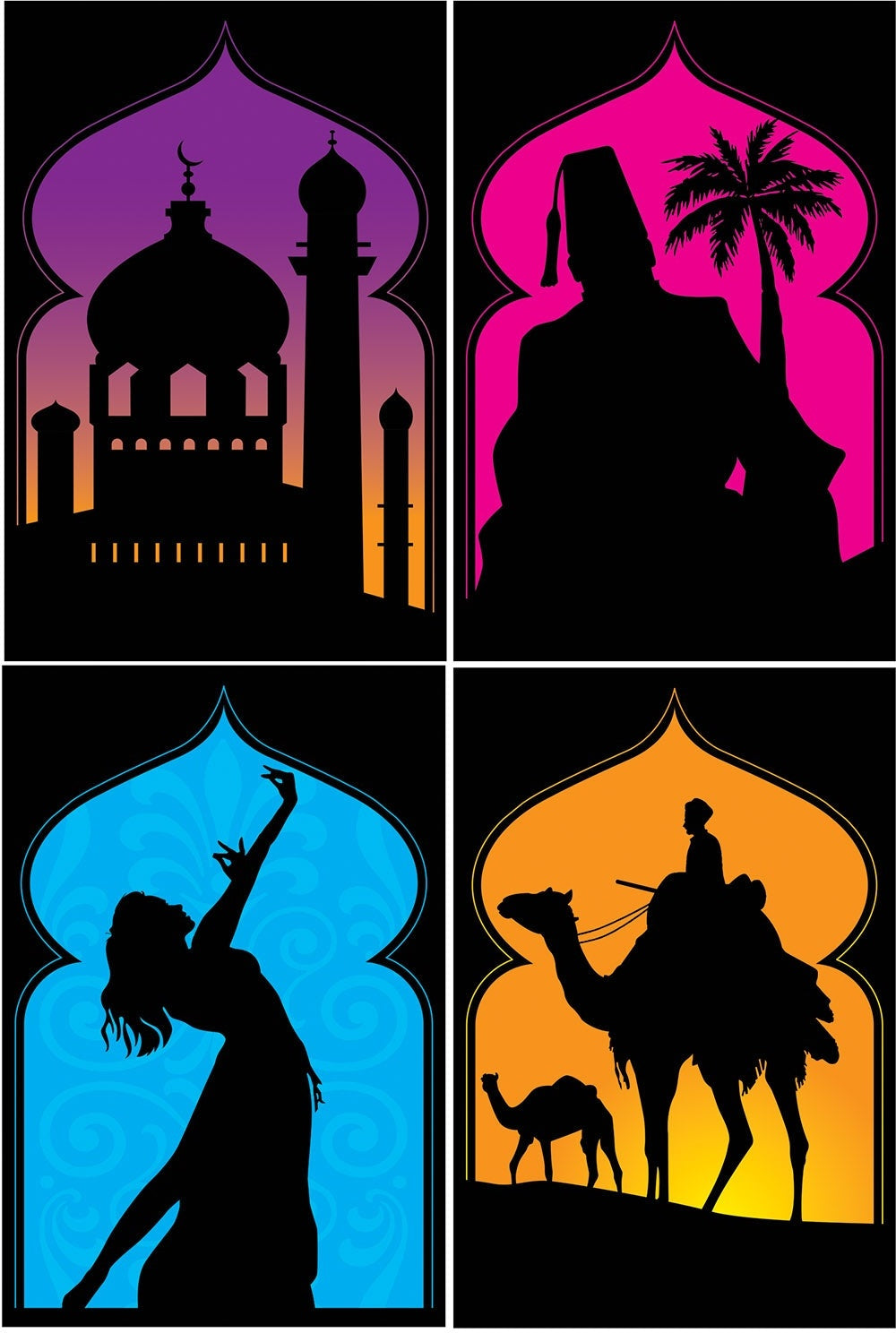 Arabian Nights Silhouettes