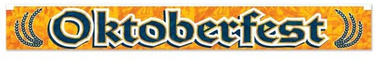 Metallic Oktoberfest Fringe Banner