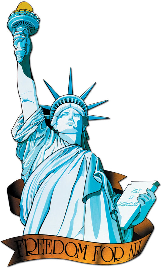 Miss Liberty Cutout