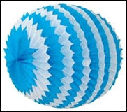 Striped Tissue Ball