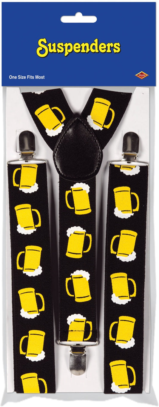 Beer Mug Suspenders