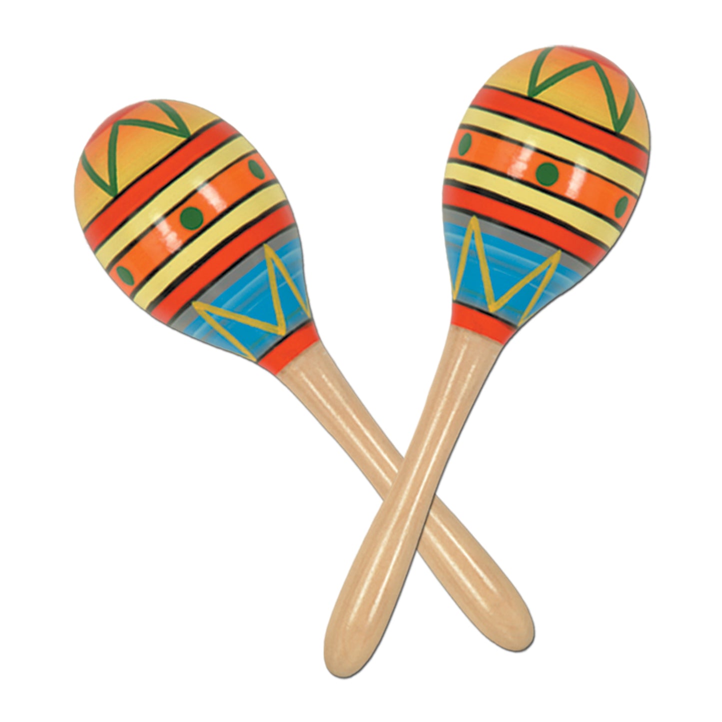 Fiesta Fun Party Maracas, 20cm, 2/pkg