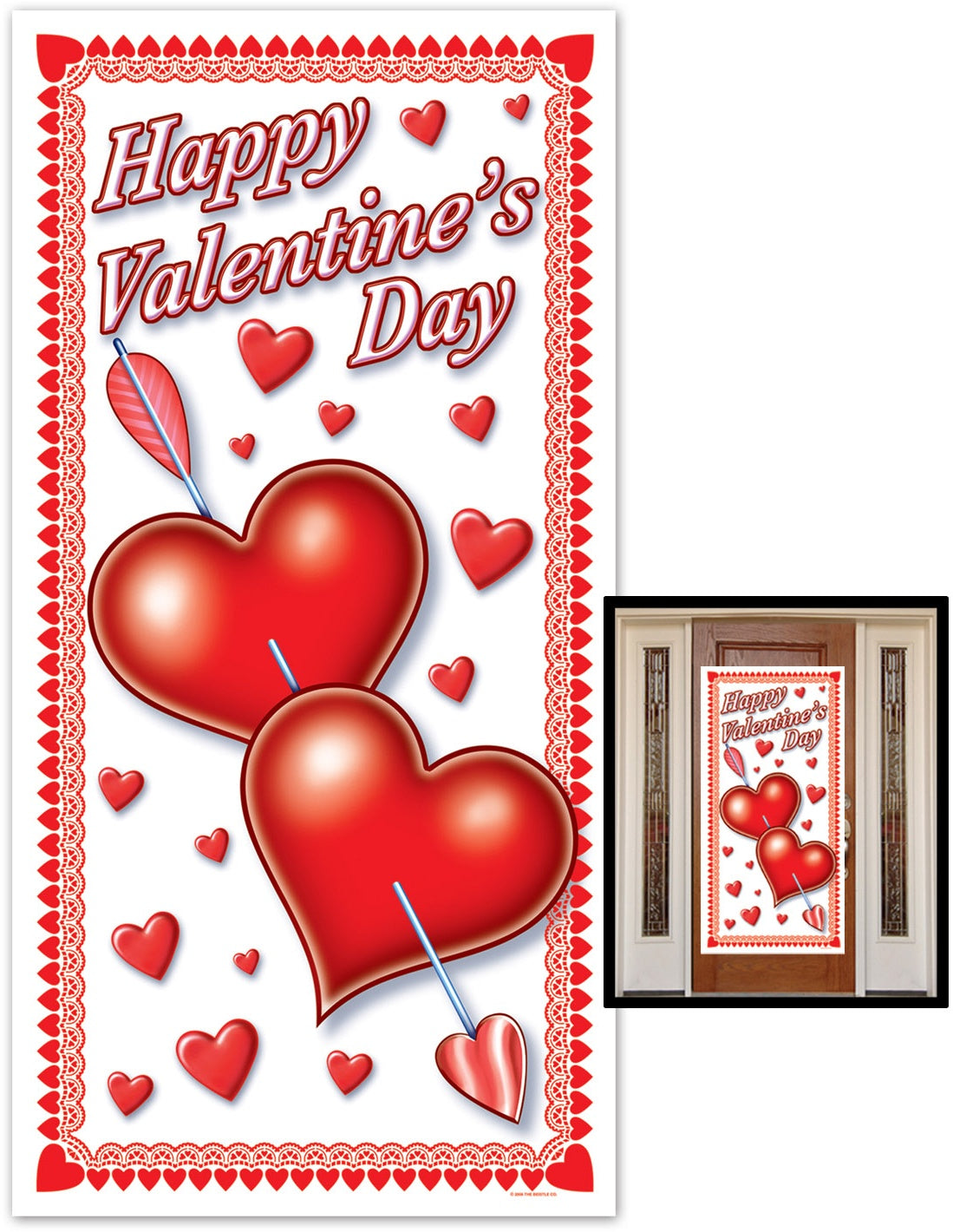 Happy Valentine's Day Door Cover