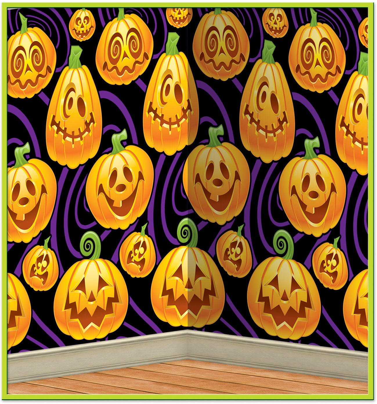 Jack-O-Lantern Backdrop Insta-theme