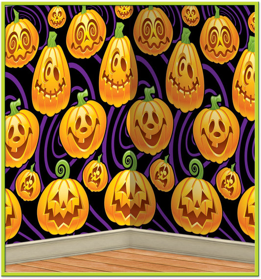 Jack-O-Lantern Backdrop Insta-theme