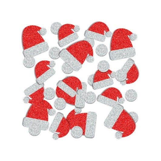 Sparkled Santa Hat Deluxe Confetti