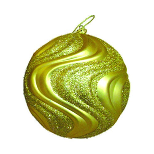 Glittered Wavy Ball