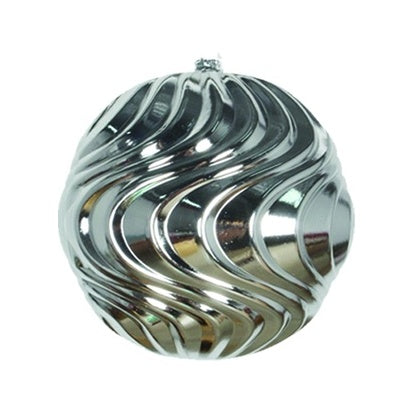 Shiny Wavy Ribbed Ball