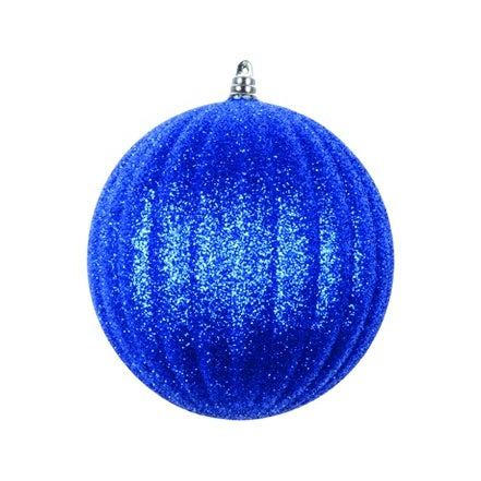 Glittered Striped Ball