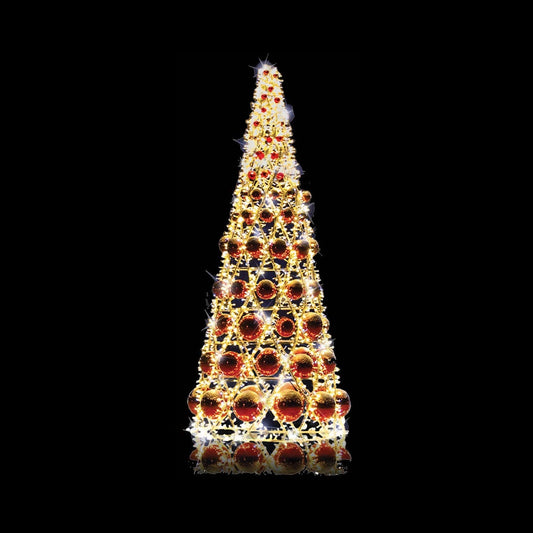 Illuminated Bauble Tree