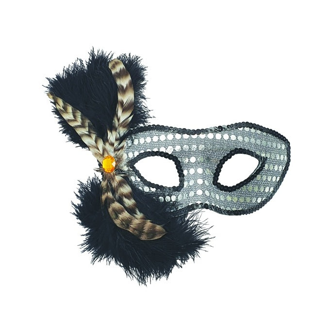 Feather Mask w/ Rim