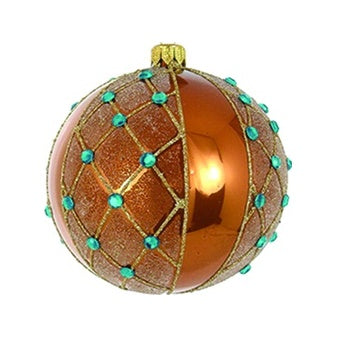 Glittered Decorative Glass Ball