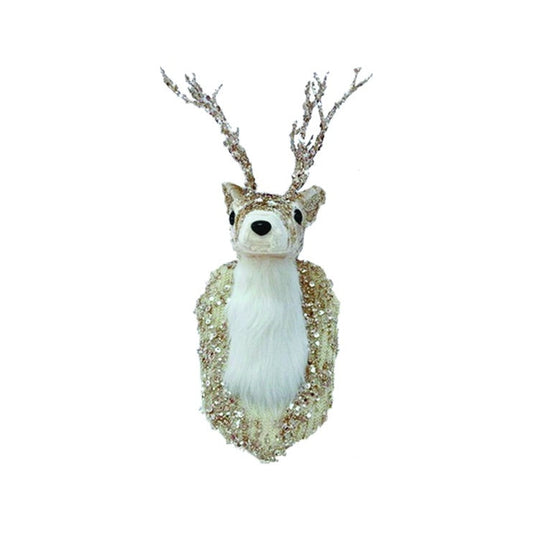 Studded Deer Head w/ Antlers