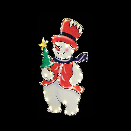 Illuminated Snowman