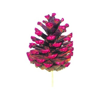 Glittered Pine Cone