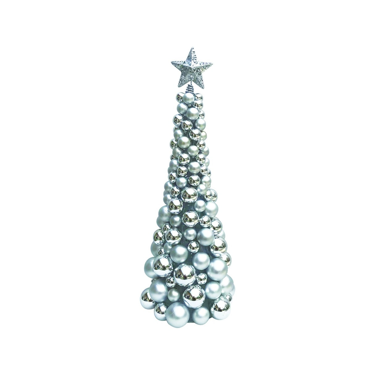 Cone Bauble Tree w/ Star