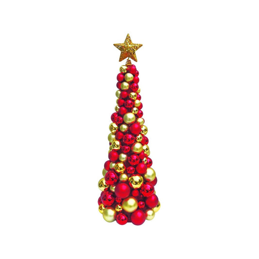 Cone Bauble Tree w/ Star