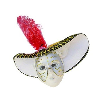 Ceramic Phantom Mask w/ Hat