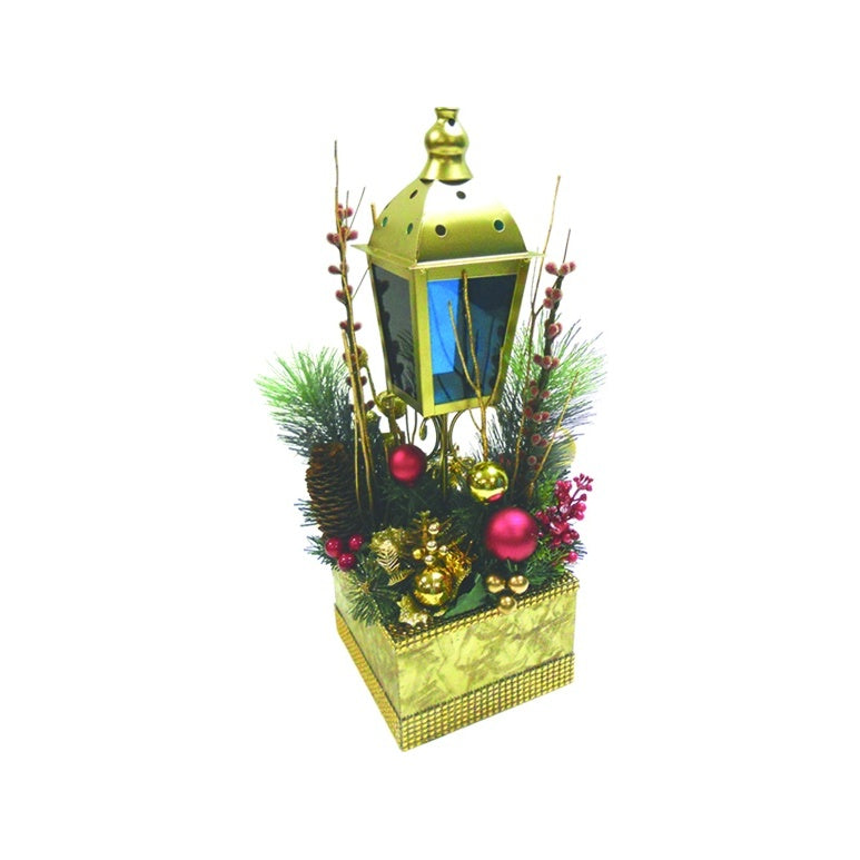 Lantern Console Arrangement