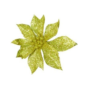 Glittered Poinsettia