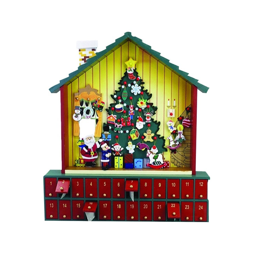 Santa House Calendar