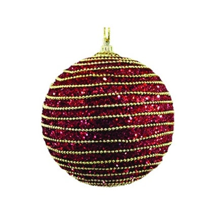 Sequined Striped Ball