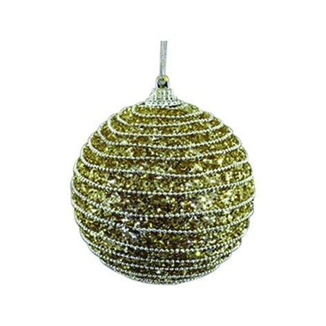 Sequined Striped Ball