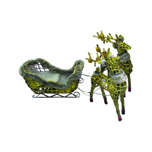 Deer with Sleigh