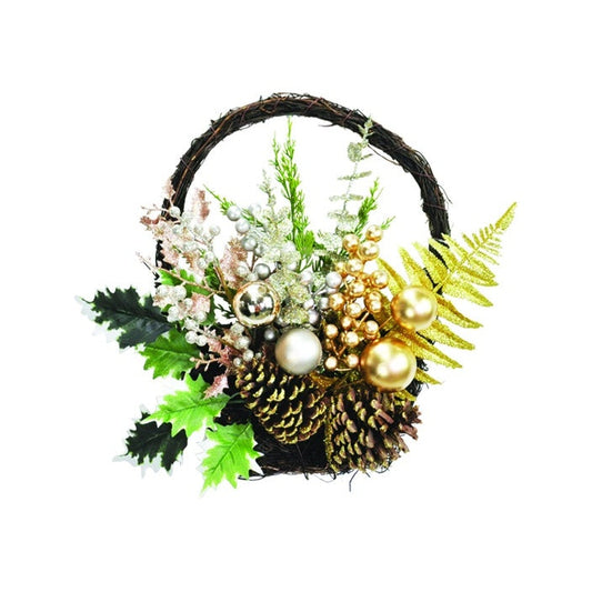 Wall Hanging Decorated Basket