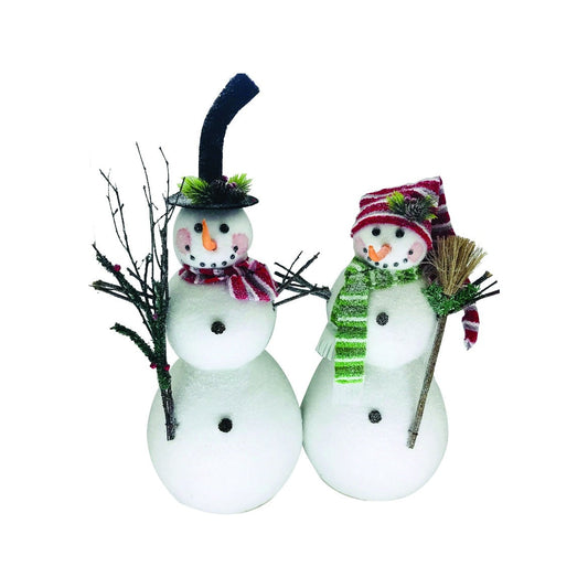 Mr. and Mrs. Snowman