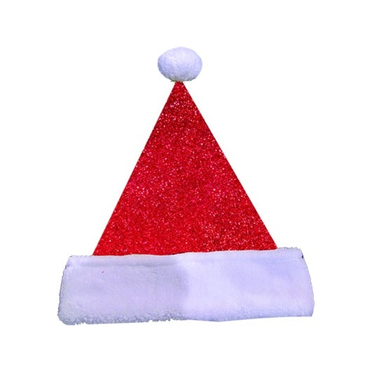 Glittered Santa Hat