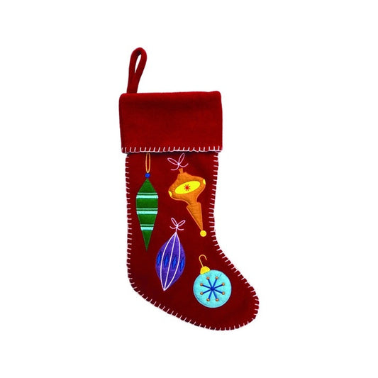 Applique Felt Stocking