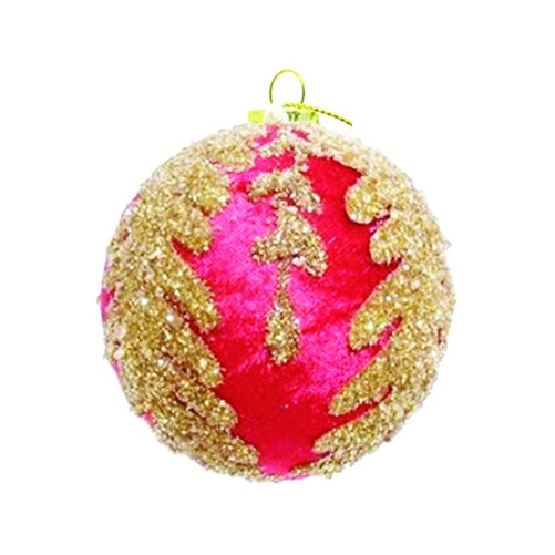 Glittered Velvet Ball