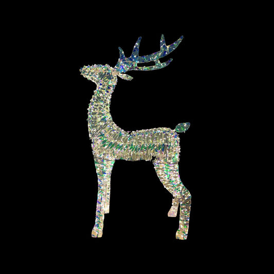 Light-Up 3D Reindeer, Warm White LED