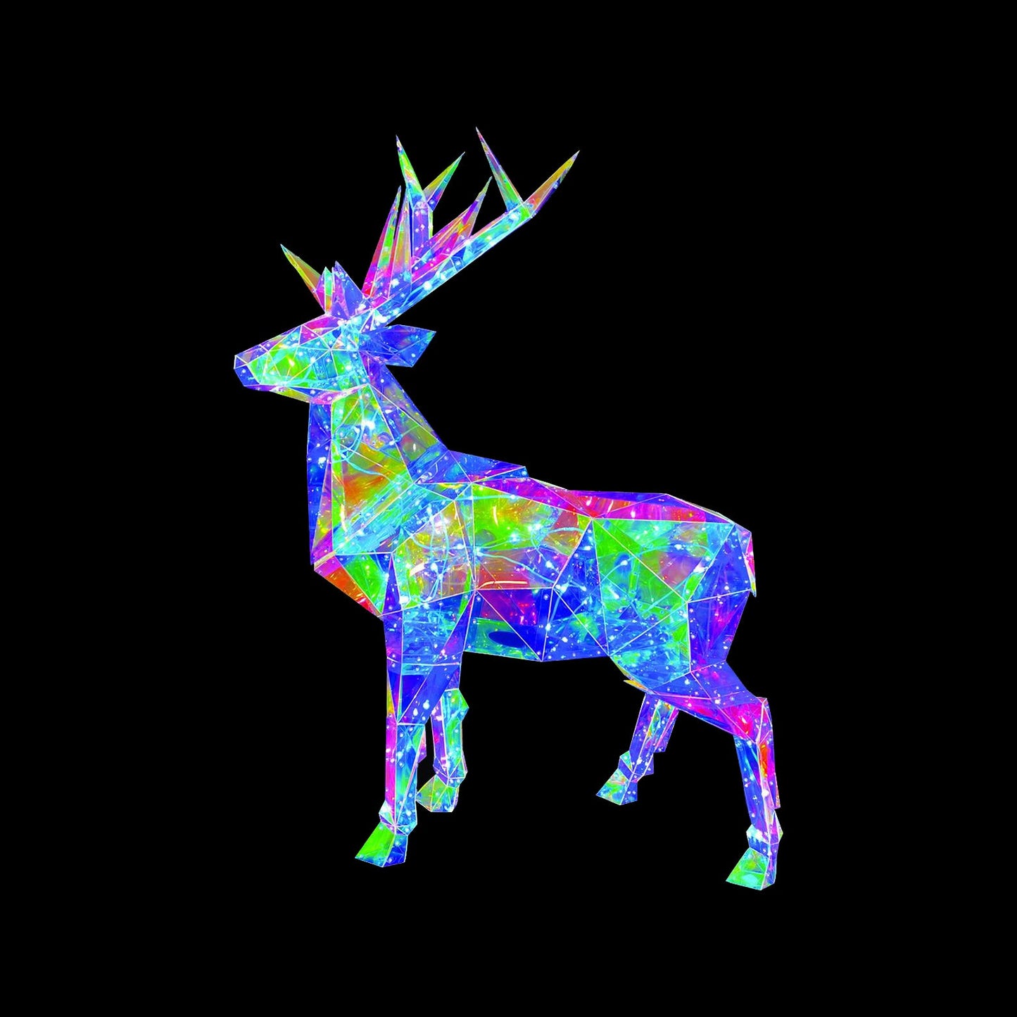 Light-Up Reindeer, White Light