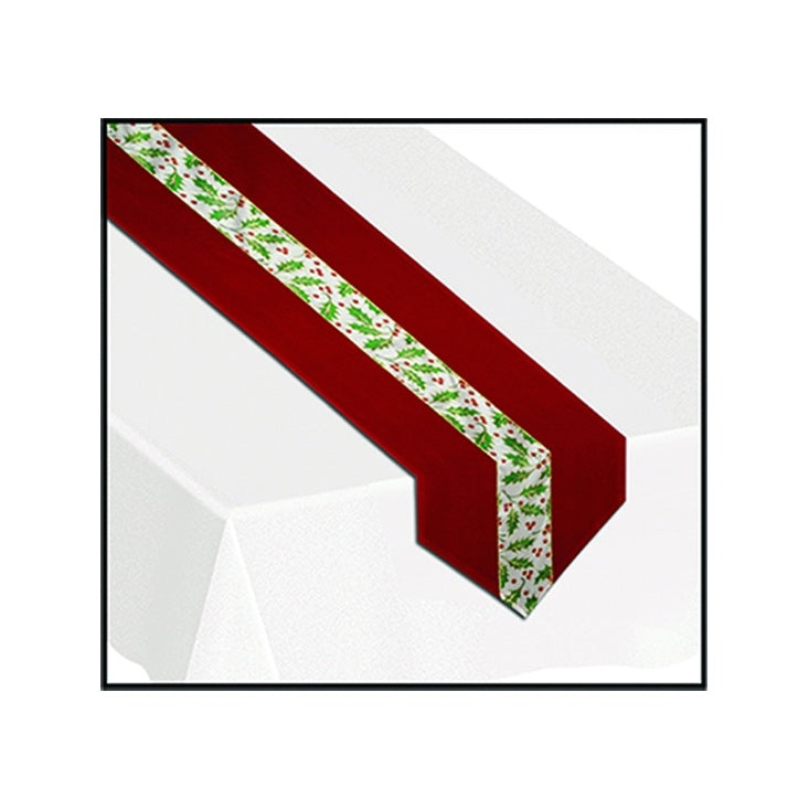 Holly Fabric Table Runner