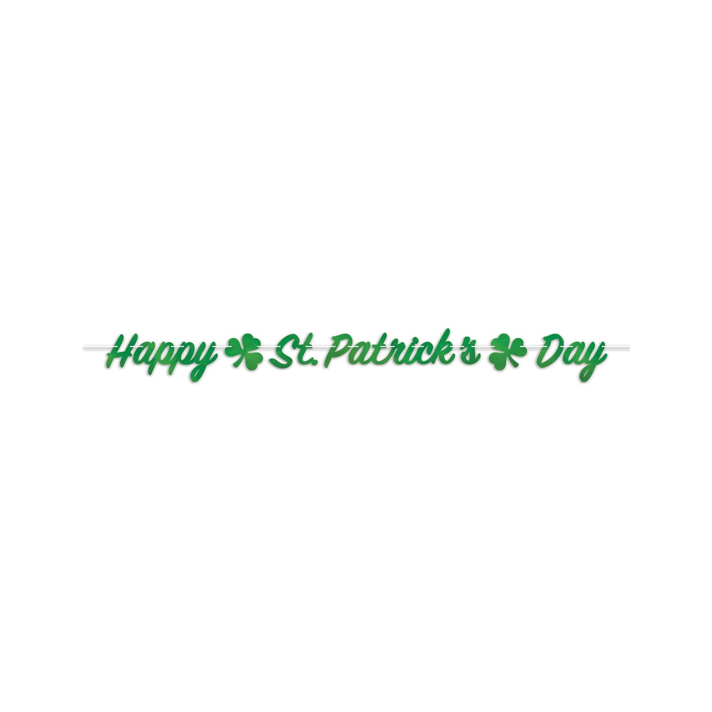 Foil St Patrick's Day Streamer