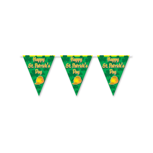 Happy St Patrick's Day Pennant Banner